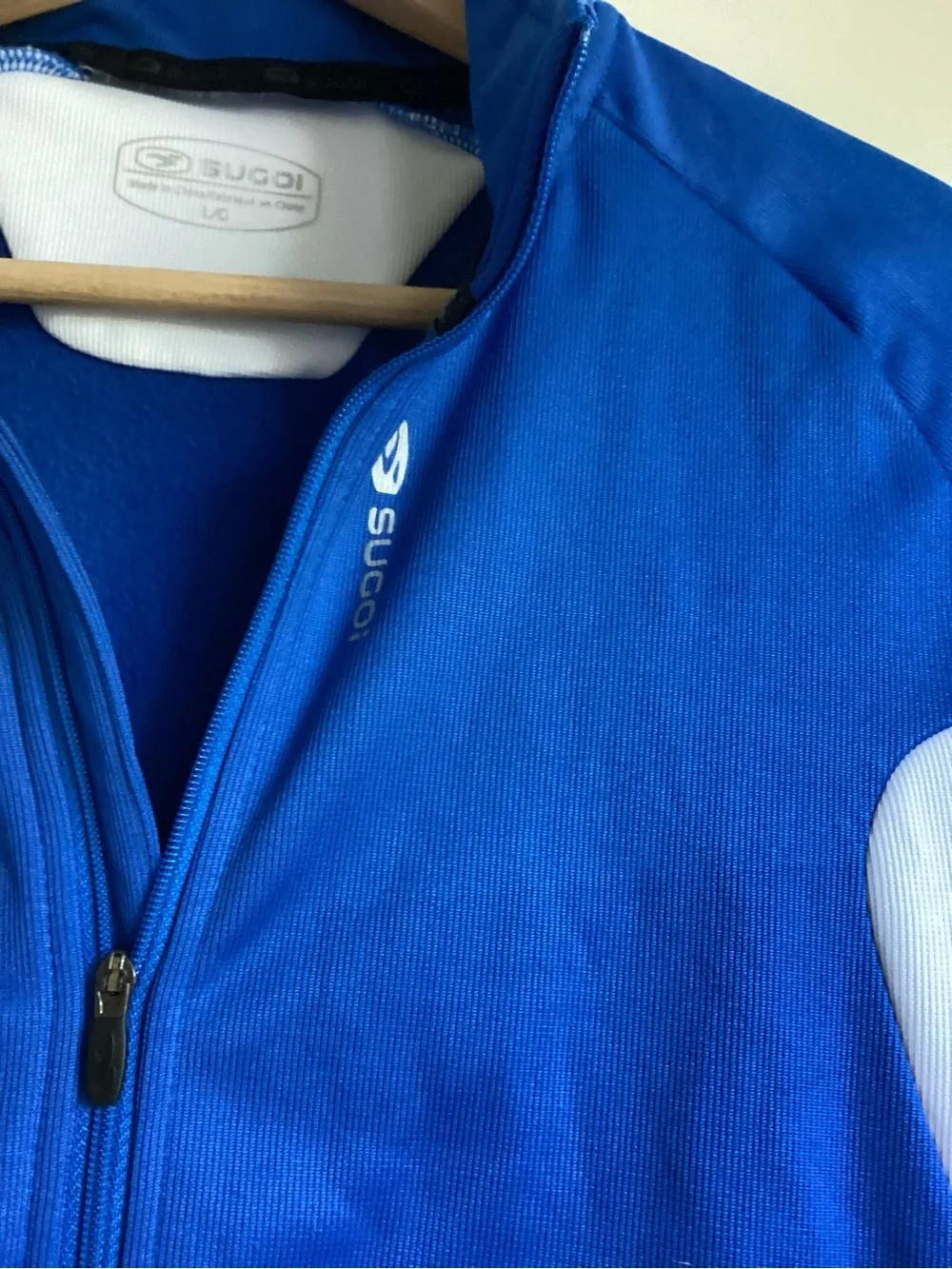Sugoi Hotshot 11 Jersey Men’s Large Blue White